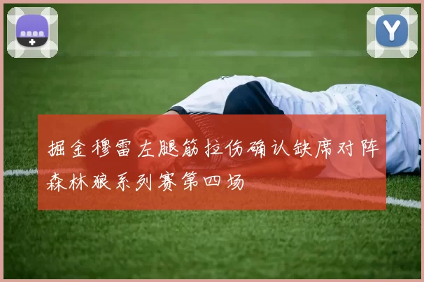 掘金穆雷左腿筋拉伤确认缺席对阵森林狼系列赛第四场