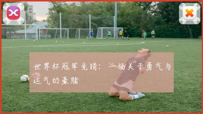 世界杯冠军竞猜:一场关于勇气与运气的豪赌