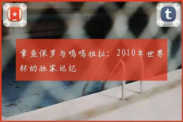章鱼保罗与呜呜祖拉:2010年世界杯的独家记忆