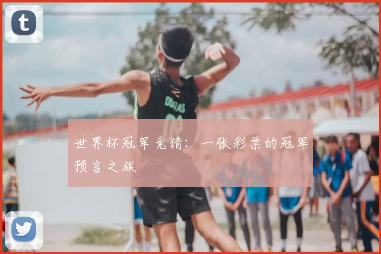 世界杯冠军竞猜:一张彩票的冠军预言之旅
