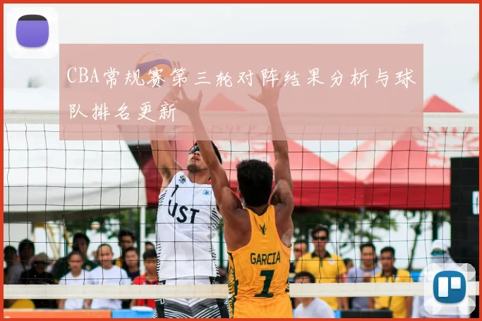 CBA常规赛第三轮对阵结果分析与球队排名更新